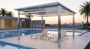 Galvanized Steel Gazebos 6