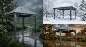 Galvanized Steel Gazebos 4