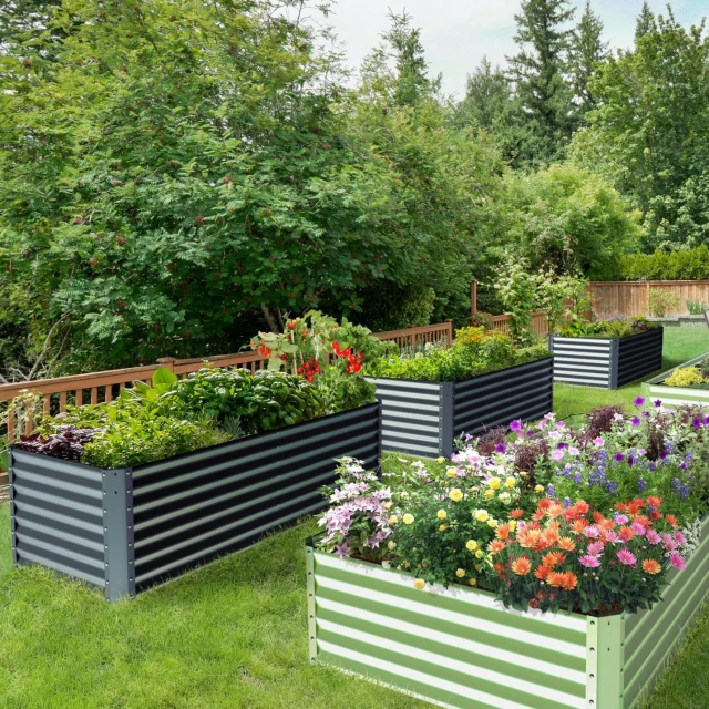 pic for Iron Flower Beds - The Customized Metal Raised Garden Bed Solution for Distributors and Homeowners3