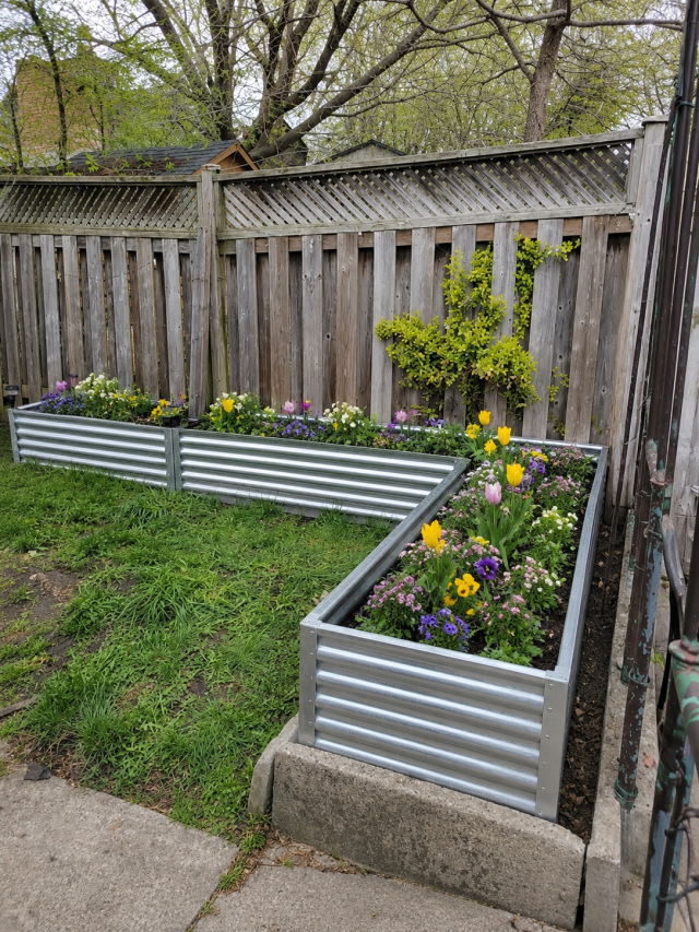 pic for Rust Resistant Iron Flower Beds for Outdoor Use: Durable Metal Raised Garden Bed Kit Supply5