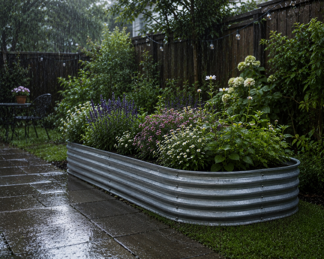 pic for Rust Resistant Iron Flower Beds for Outdoor Use: Durable Metal Raised Garden Bed Kit Supply1