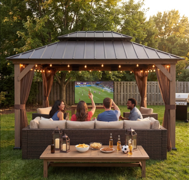 pic for Highly Customized Gazebos: Premium Backyard Outdoor Gazebos, Pavilions, Pergolas Supply3