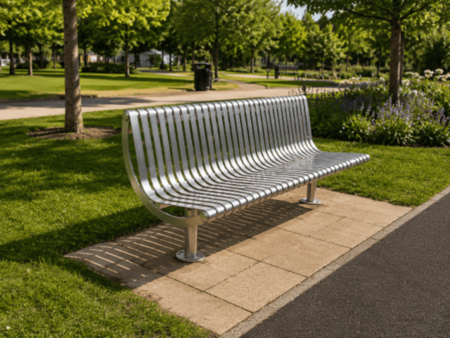 pic for Decorative Metal Benches: Elegant Metal Garden Bench, Patio Seating, and Outdoor Furniture Supply2