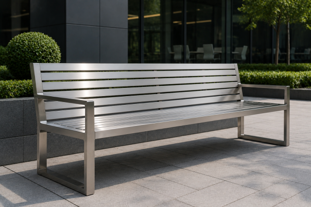 pic for Decorative Metal Benches: Elegant Metal Garden Bench, Patio Seating, and Outdoor Furniture Supply4
