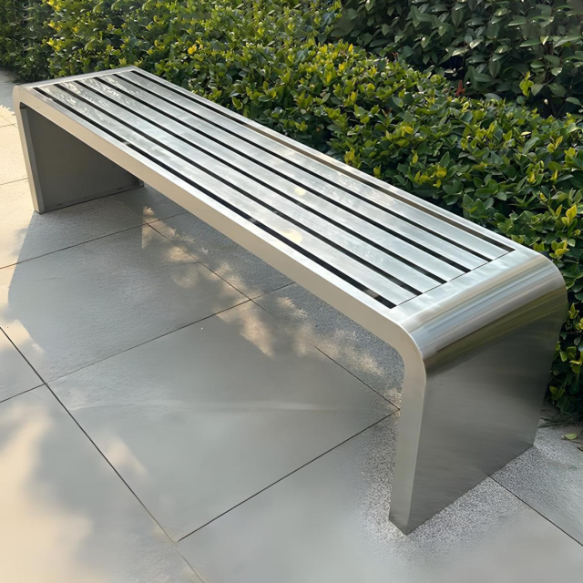 pic for Decorative Metal Benches: Elegant Metal Garden Bench, Patio Seating, and Outdoor Furniture Supply5